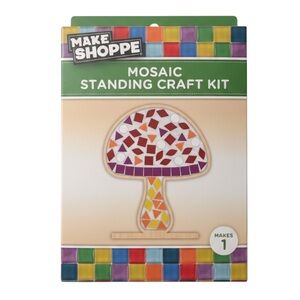 Mosaic Mushroom Standing Craft Kit - Multicolor